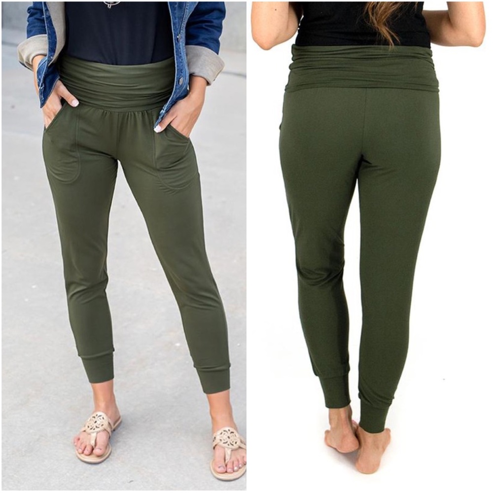High Waist Tummy Control Pocket Lounge Leggings